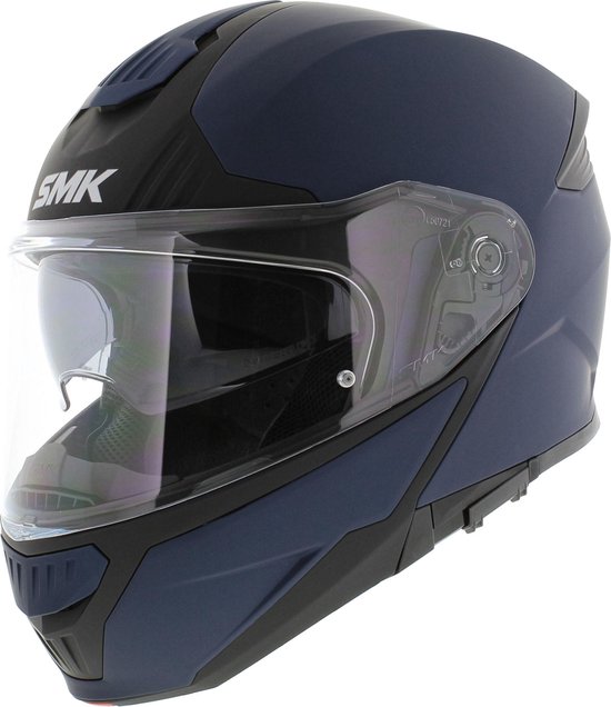 SMK Gullwing Mat Yamaha Blauw Systeemhelm - Maat XL - Helm