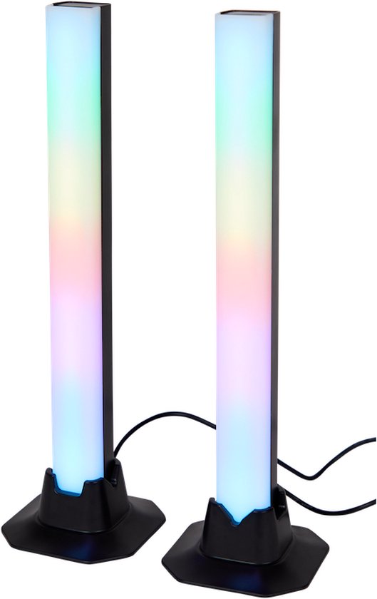 MULTICOLOR - LED - RGB- Light Bar x2 - Afstandbediening - Kleuren led lamp