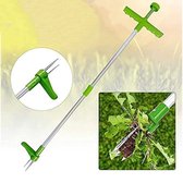 Nixnix - Coupe-herbe avec plaque de base - Extracteur de mauvaises herbes - Désherbeur - Enlevez les mauvaises herbes - Herbe - Pelouse - Jardin