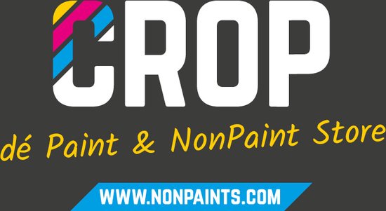 CROP 2K Aérosol NOIR - ULTRA MAT - RAL 9005 - 400ml - peinture aérosol
