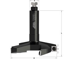 CMT - CNC vlakfrees met wisselmessen Ø100 x 12 x 90 mm. S=Ø20