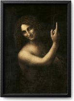 Poster Leonardo Da Vinci – A2 - 42 x 59,4 cm - Exclusief lijst