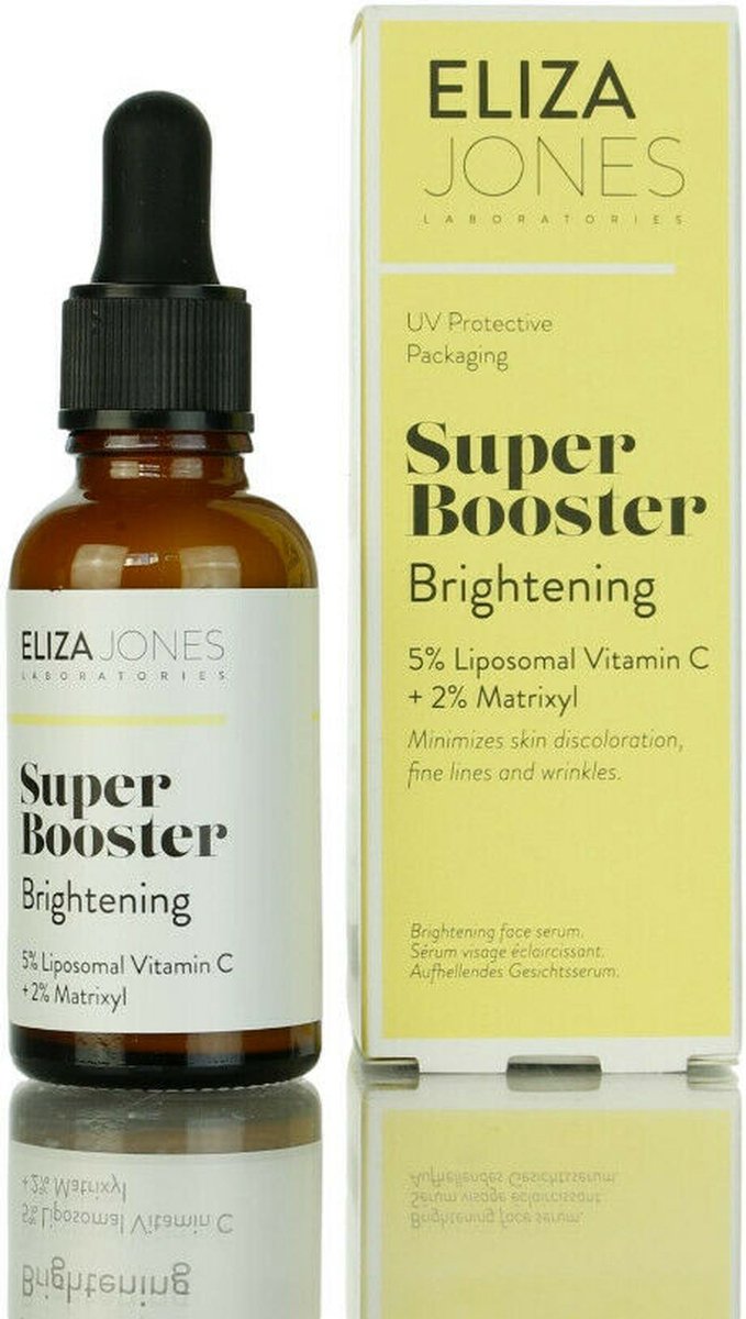 ELIZA JONES Super Booster Clear Skin Brightening 5% Liposomal Vitamin C +  2% Matrixyl | bol.com