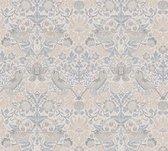 VOGEL BEHANG | Botanisch & Dieren - beige grijs wit blauw - Architects Paper Art of Eden