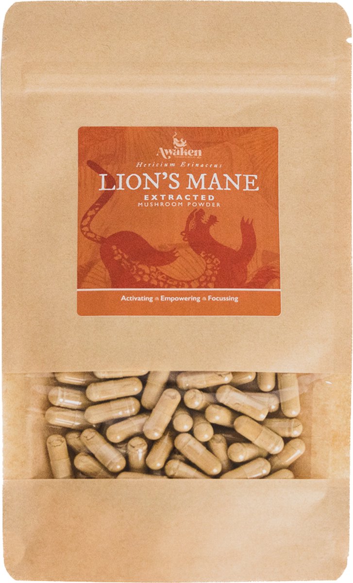 Goedkoopste Awaken – Lion’s Mane Paddenstoelen Extract Capsules