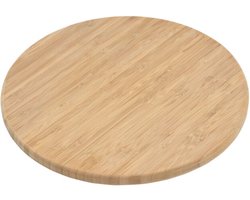 Draaiplateau Serveerplank Bamboe Hout – Draaischijf – XL – Ø50CM