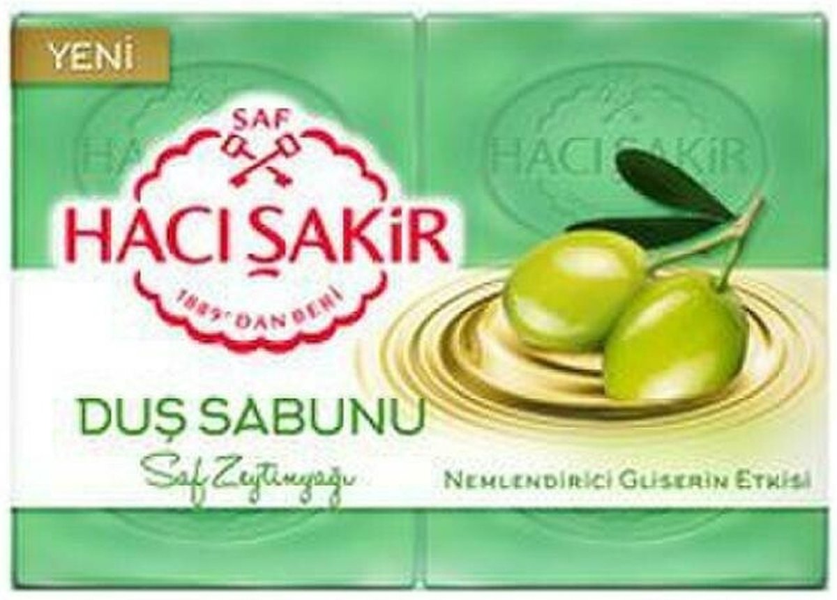 Haci Sakir Zeep Gliserinli Olive 500 gr