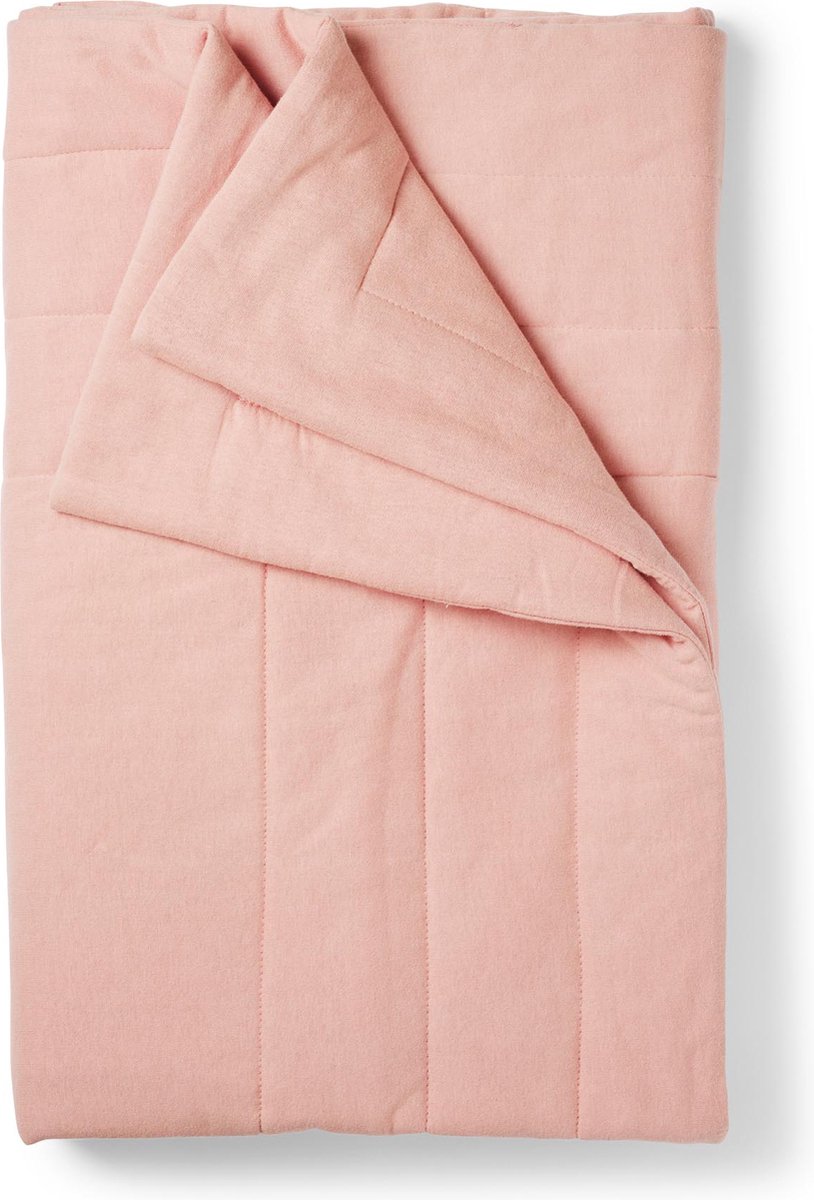Elodie Quilted Baby deken - Dekentje - Wiegdeken - Boxkleed - Blushing Pink (100x100cm)