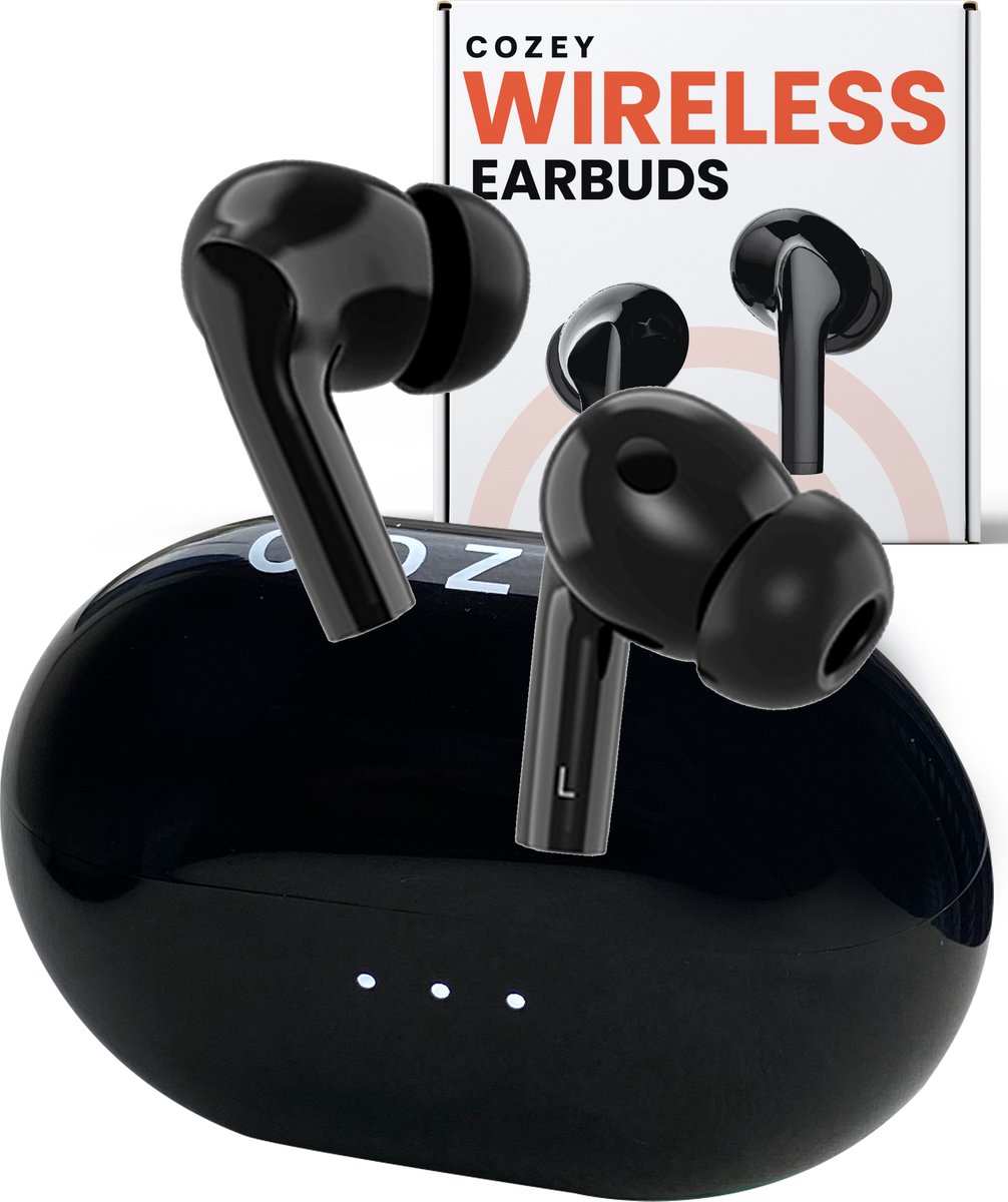 Cozey Draadloze Oordopjes Bluetooth - Wireless Earphones - Oordopjes met microfoon - Draadloos - Earbuds Wireless