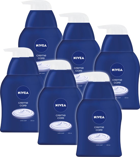 NIVEA Crème Care - Handzeep - 6 x 250ml | bol.com