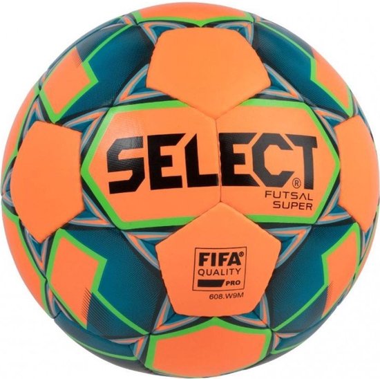 Select Futsal Super Tb V22 Voetbal - Oranje / Fluo Groen | Maat: Uni |  bol.com