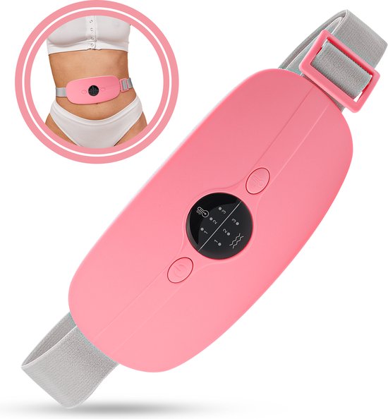 MoreWomen® MVK01 - Menstruatie Warmteband - Menstruatie Pijnverlichting - Elektrische Kruik - Roze
