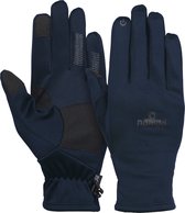 NOMAD® Stretch Handschoen | Maat M Donkerblauw | Voor Herfst / Wandelen | Anti-slip Grip | Touch-screen functie | Machinewasbaar