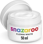Peinture faciale Snazaroo Pot de clown blanc 50 ml.