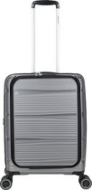Decent Handbagage Harde Koffer / Trolley / Reiskoffer - 55 x 40 x 20 cm - BMotion - Grijs