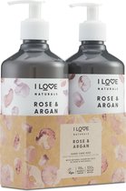 I Love Naturals - Hand care duo - Hand & body lotion - cadeauset