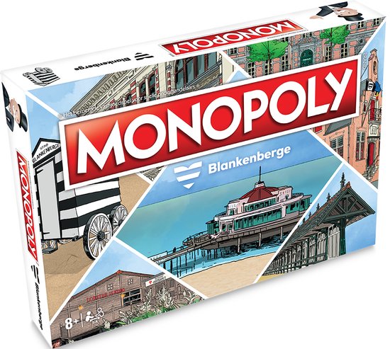 Afbeelding van het spel Monopoly Blankenberge - Bordspel - Familiespel - Min leeftijd 8 jaar