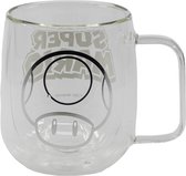 SUPER MARIO - Glass Mug - 290 ml