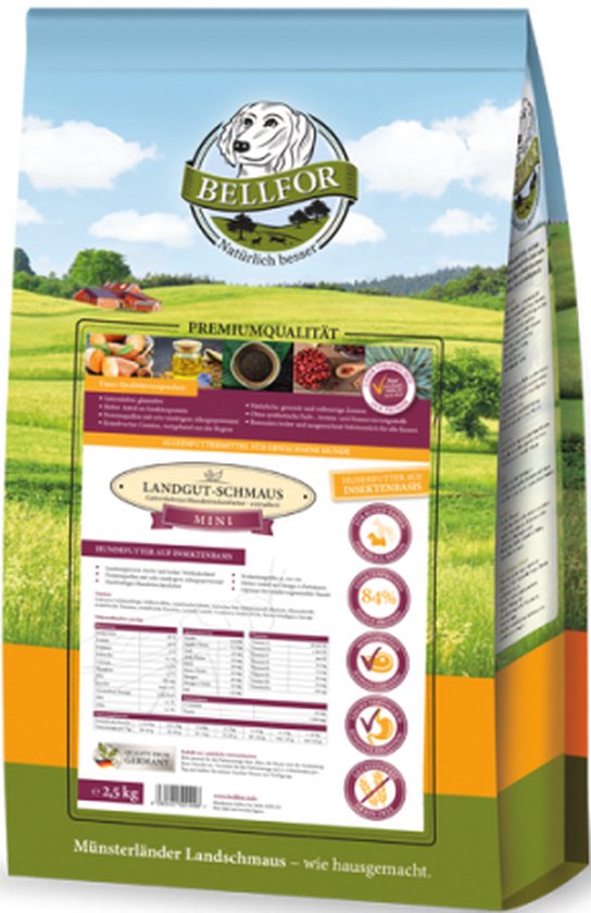 Landgut-Schmaus Mini - Insekten - Getreidefrei (2,5 Kg)