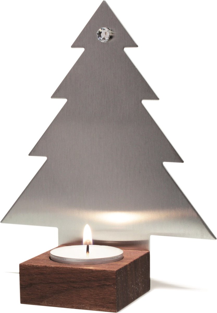 Support Bougie Sapin de Noël - Bougeoir Design