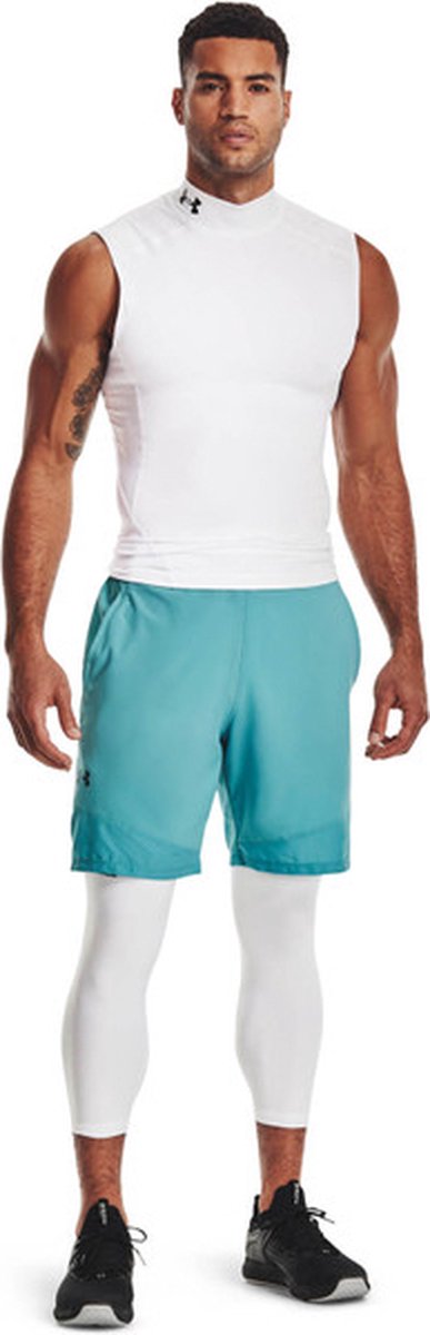 Under Armour HeatGear 3/4 Legging Heren - thermobroek - wit - Mannen van Under Armour — afbeelding 5