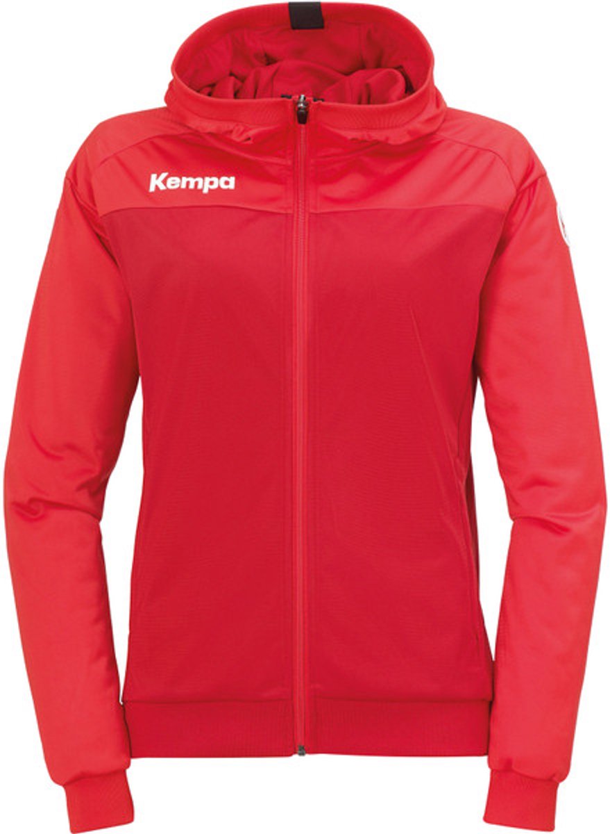 Kempa Prime Multi Jacket Dames - sportvest - rood