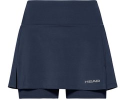 Head Club Basic Skort Tennis Tenniskleding Dames Blauw - Maat XS