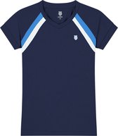 K-Swiss Core Team Tee Meisjes - sportshirts - Blue - Vrouwen