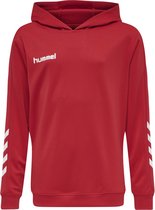 Hummel Promo Poly Hoodie - Sporttruien - rood - Unisex