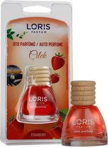 LORIS - Autoparfum - Autogeur - Auto Luchtverfrisser - Auto Geurverfrisser - Strawberry - 10ml