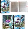 Afbeelding van het spelletje 9 pocket - pokemon verzamelmap- voor pokemon kaarten - a4 - 432 kaarten - Mewtwo - flexibele kaft