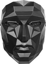 Halloween Masker - Front Man - Zwart