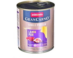 ANIMONDA GranCarno Single Protein smaak: lam - blik - 6 x 800g