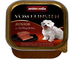 Animonda Vom Feinsten Junior - Hondenvoer - Kip Lever - 150g - Voedzaam