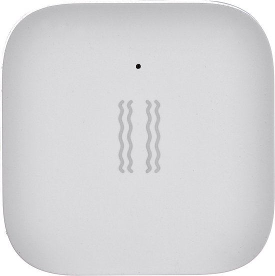 Slimme trillingsmelder, realtime monitoring, instelbare gevoeligheidstrillingssensor met 110dB alarm, compatibel met thuisassistent (voor Zigbee Smart Sensor