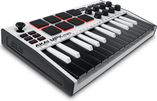 AKAI Professional MPK Mini MKIII - Contrôleur de clavier MIDI USB 25 touches  avec 8... | bol.com