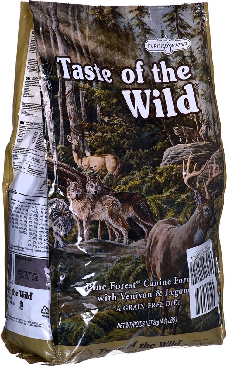 Taste of The Wild Pine Forest - droog hondenvoer - 2 kg