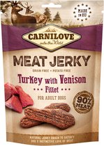 Carnilove Jerky - Turkey with Venison Fillet 100 g