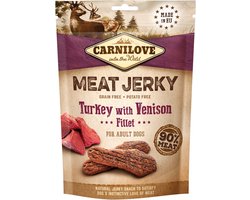 Carnilove Jerky - Turkey with Venison Fillet 100 g