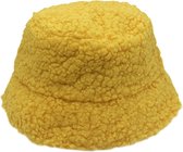 Bucket Hat Teddy - One Size - Geel