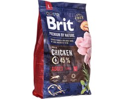 Voer Brit Premium Volwassen Kip 3 Kg