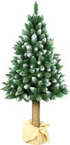 Damich - sapin de Noël artificiel sur tronc - Diamond - haute qualité - 180 cm