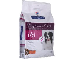 Hill's Prescription Diet i/d Digestive Care - Hondenvoer - Kip - 12 kg - Ondersteuning van de Spijsvertering - Dieetvoeding voor Volwassen Honden