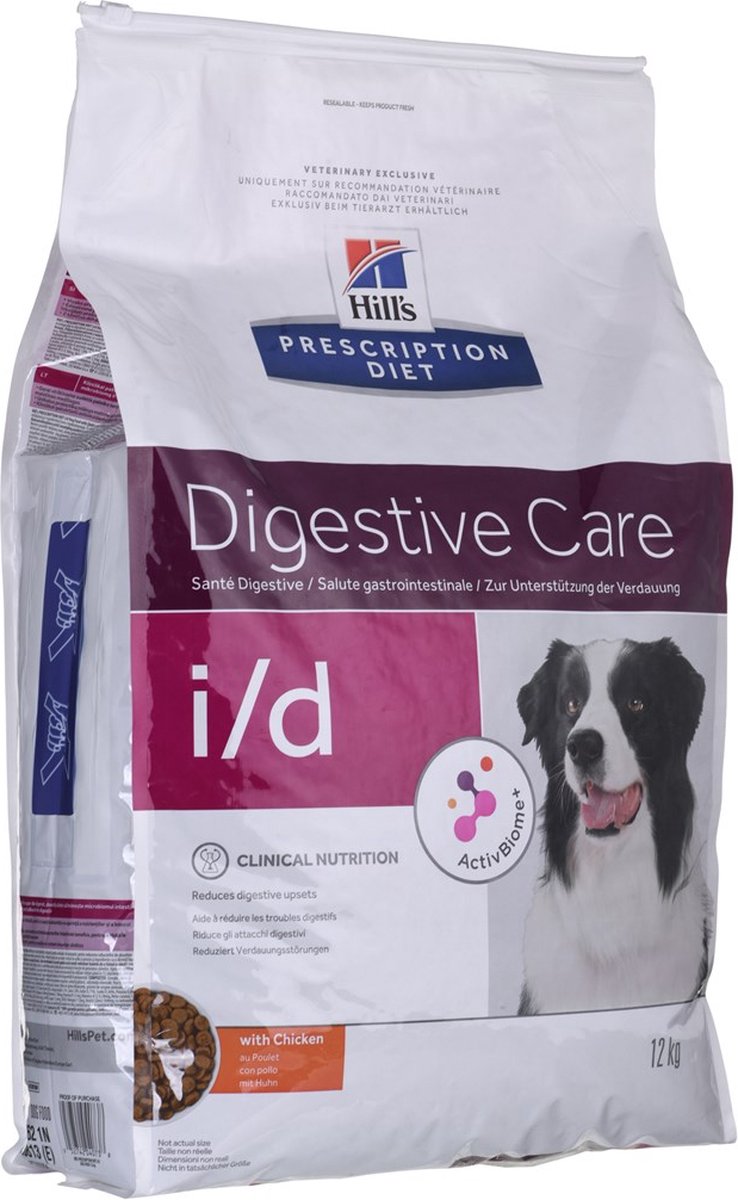 2x12kg I/D Digestive Care Kip Hill´s Prescription Diet Hondenvoer
