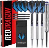 RED DRAGON - Raider: Steeltip Tungsten Dartpijlen Professioneel - Blauw 23 gram