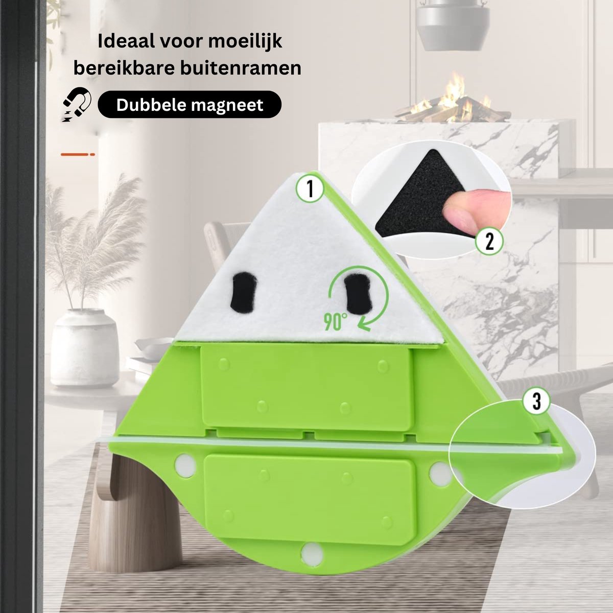 AMACOAM 2 stuks magnetische whiteboardspons, creatieve magnetische kan worden geadsorbeerd bordwisser voor droge reiniging voor whiteboards, flipcharts, magneetborden, krijtborden