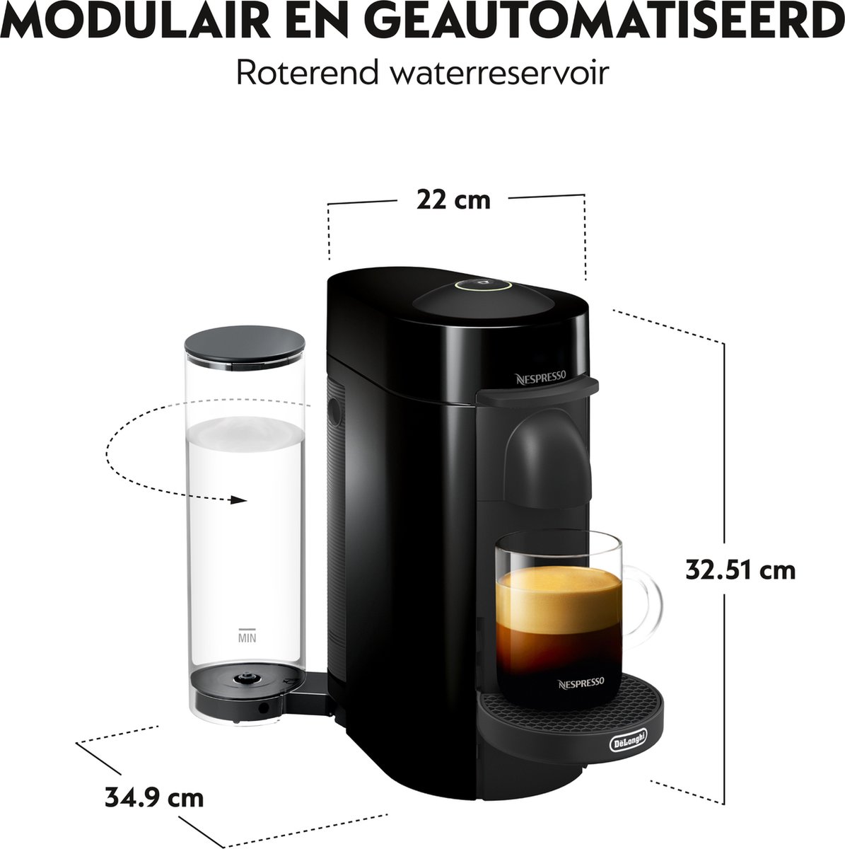Magimix - Nespresso - Vertuo - Zwart | bol