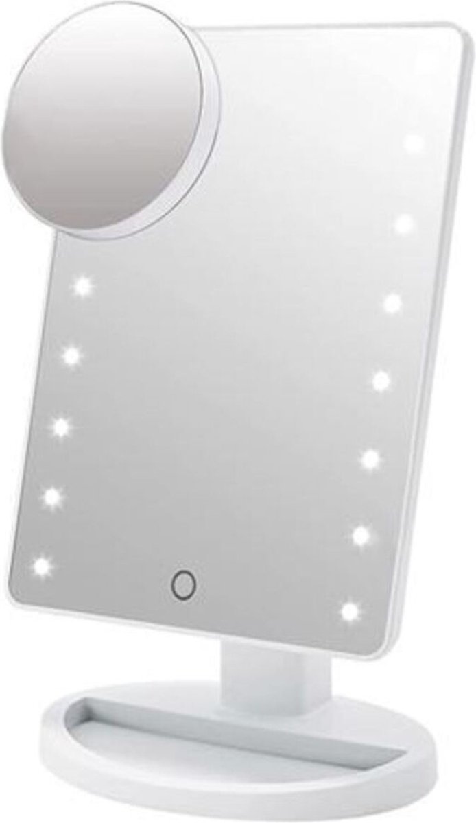 UNIQ Classic Star Make-up Spiegel - Wit