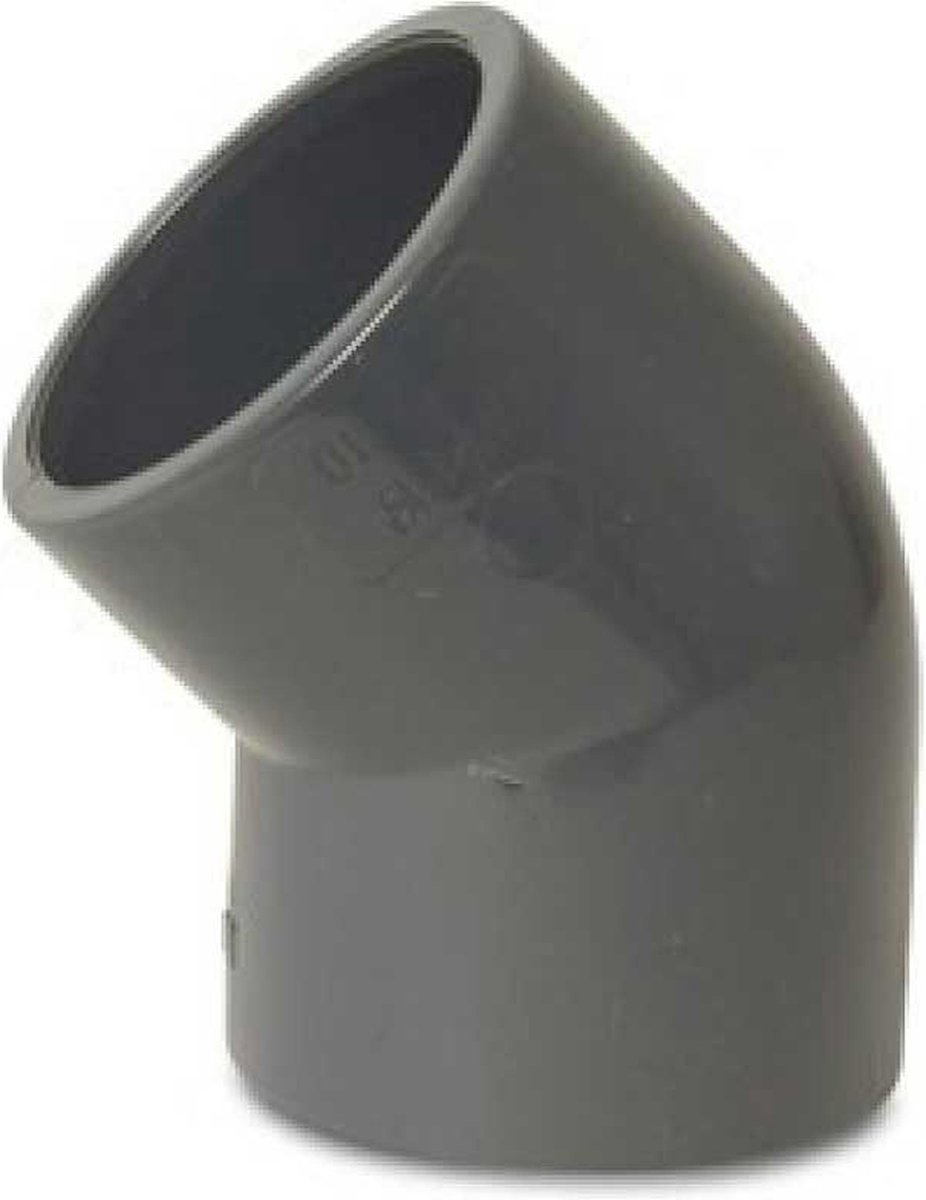 Cepex PVC knie 45 graden 75 mm x 75 mm