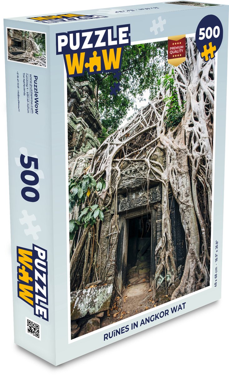 Puzzel Ruïnes in Angkor wat - Legpuzzel - Puzzel 500 stukjes